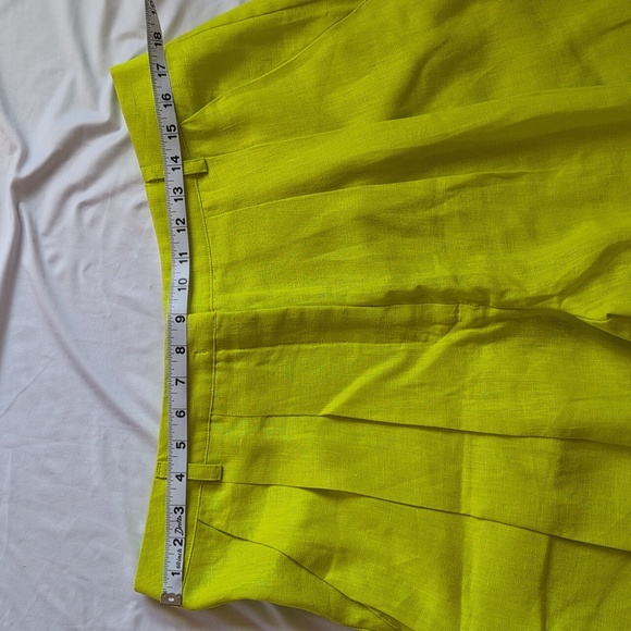 NWT FARM Rio Lime Green Trousers - Picture 8 of 8